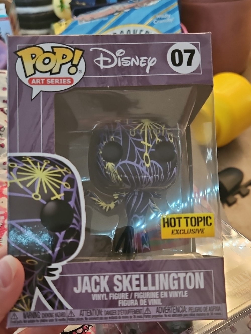 Funko POP! Art Series Jack Skellington (Hot Topic Exclusive)